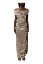 robe-longue-doree-drapee