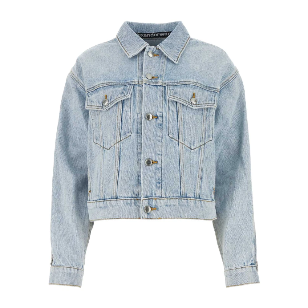 Alexander wang Stijlvolle Denimjas voor Mannen en Vrouwen Blue Dames