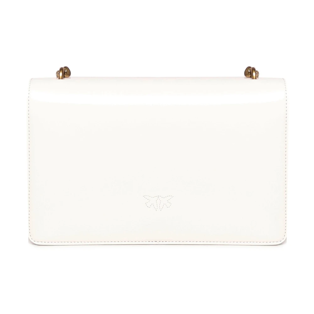 pinko Love Bag Light Schoudertas Wit White Dames