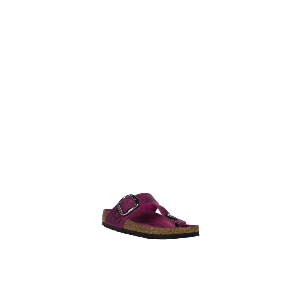 Birkenstock Stiliga Gizeh Flip Flops för kvinnor Purple, Dam