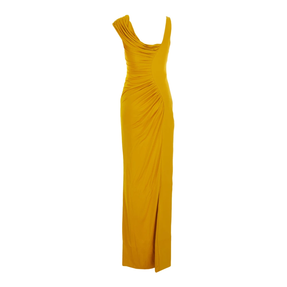 Versace Donna Arancione - Abito In Jersey Liquido - Dresses - M
