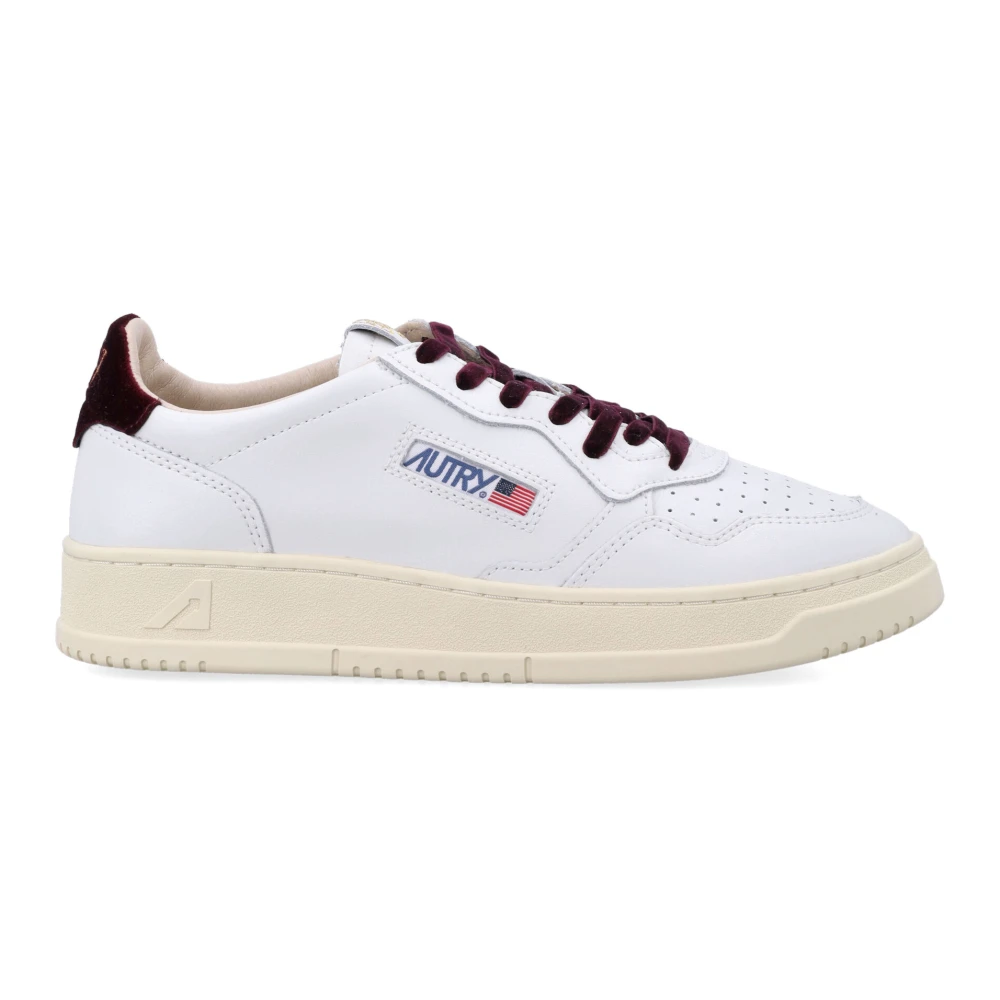 Autry White Sneakers, Female, 6 Uk, Medalist Trainers