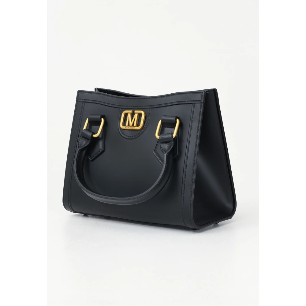 Marc Ellis Zwarte Flat Wood Handtas voor vrouwen Black Dames
