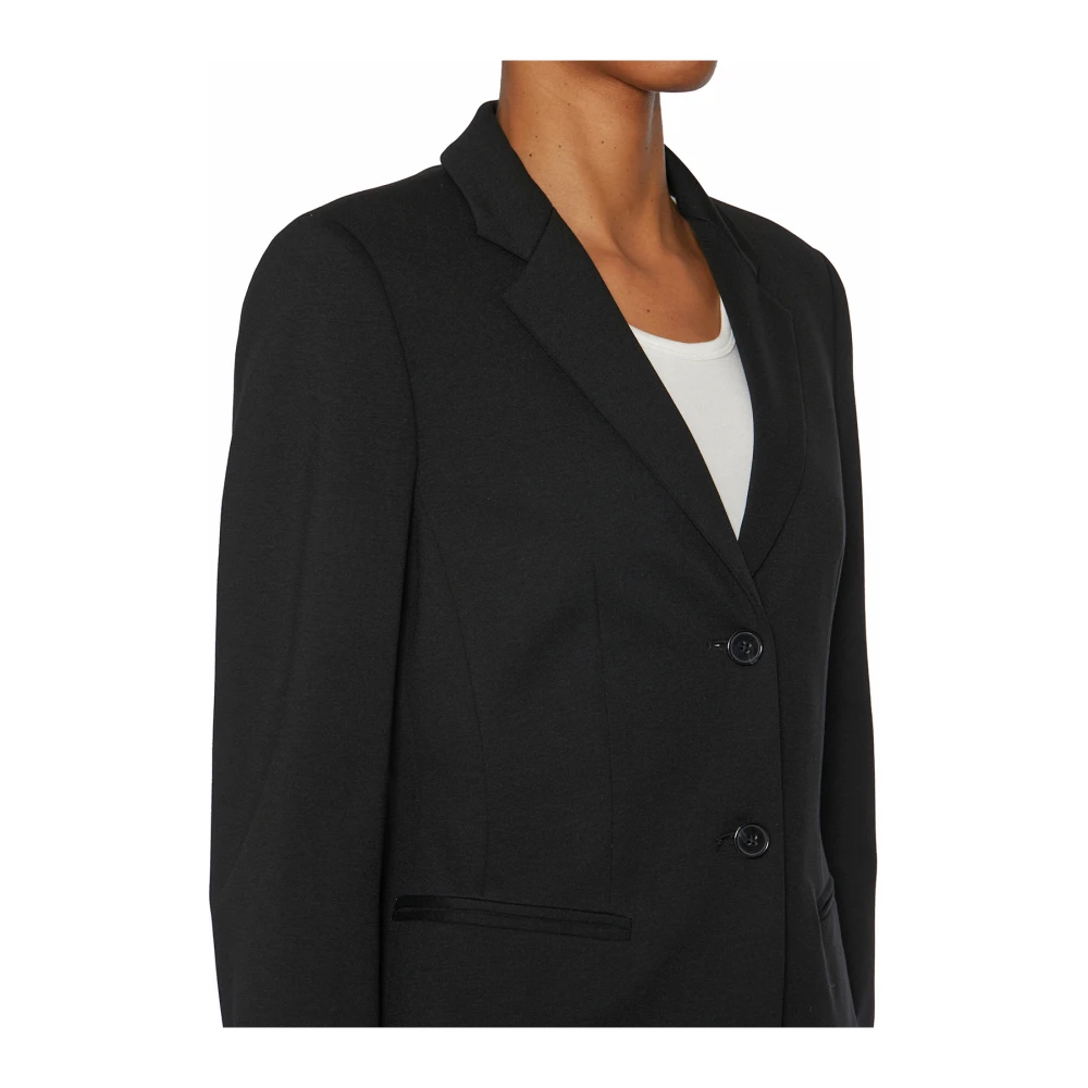 Dondup Viscose Blazer Black Dames
