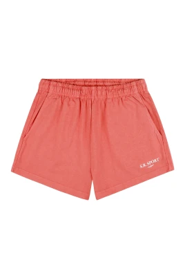 Ökenros Bomull Elastisk Midja Shorts