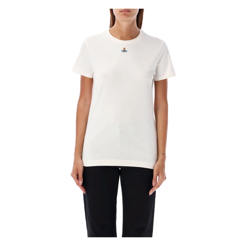 Vivienne Westwood Witte Orb Perù T-shirt White Dames