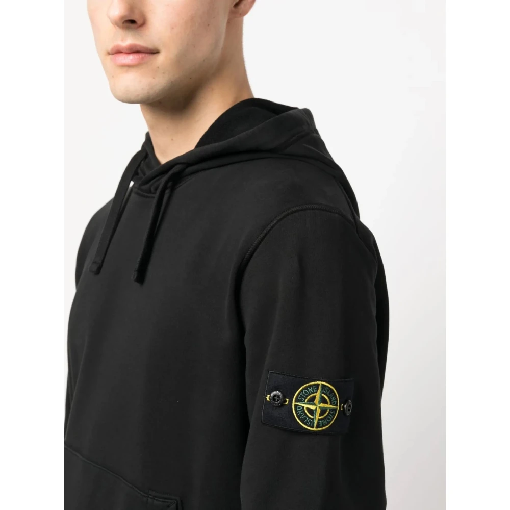 Stone Island Zwarte Herentruien Black Heren