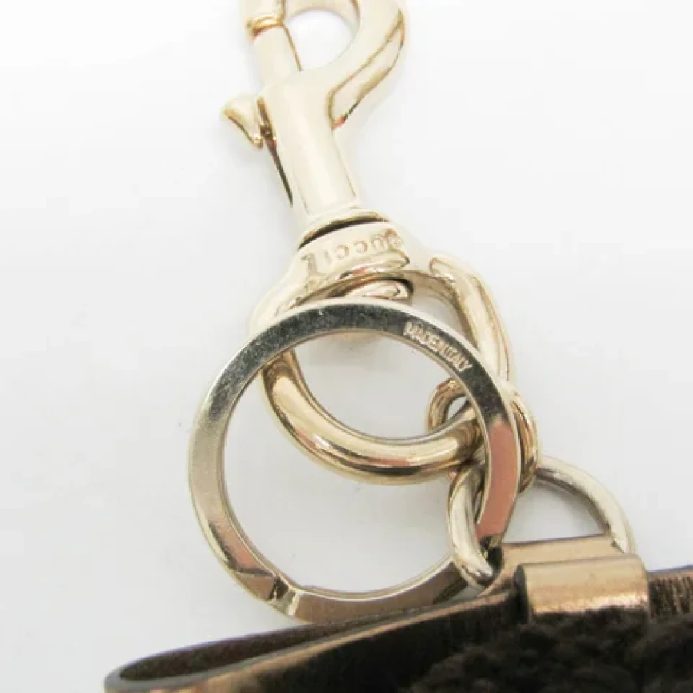 Gucci Vintage Pre-owned Fabric key-holders Beige Dames