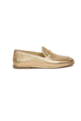 Carson Metallic Leather Loafer