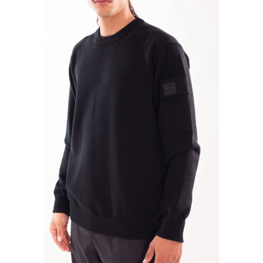 C.P. Company Luxe Woltrui in 999 Black Heren