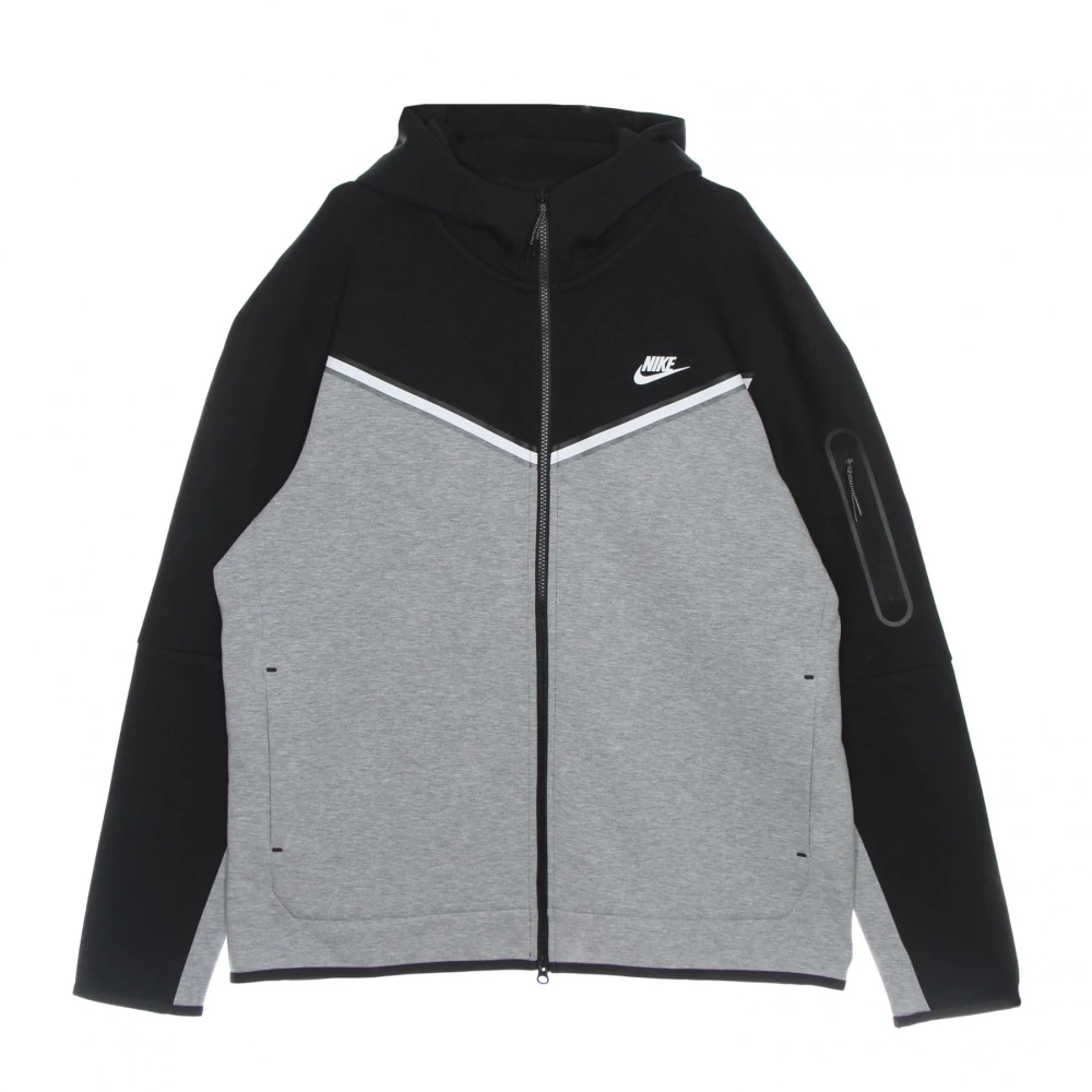 Nike Lichtgewicht Zip Hoodie Sportswear Tech Fleece Gray Heren