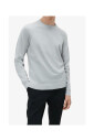 pull-col-rond-en-chenille-grise