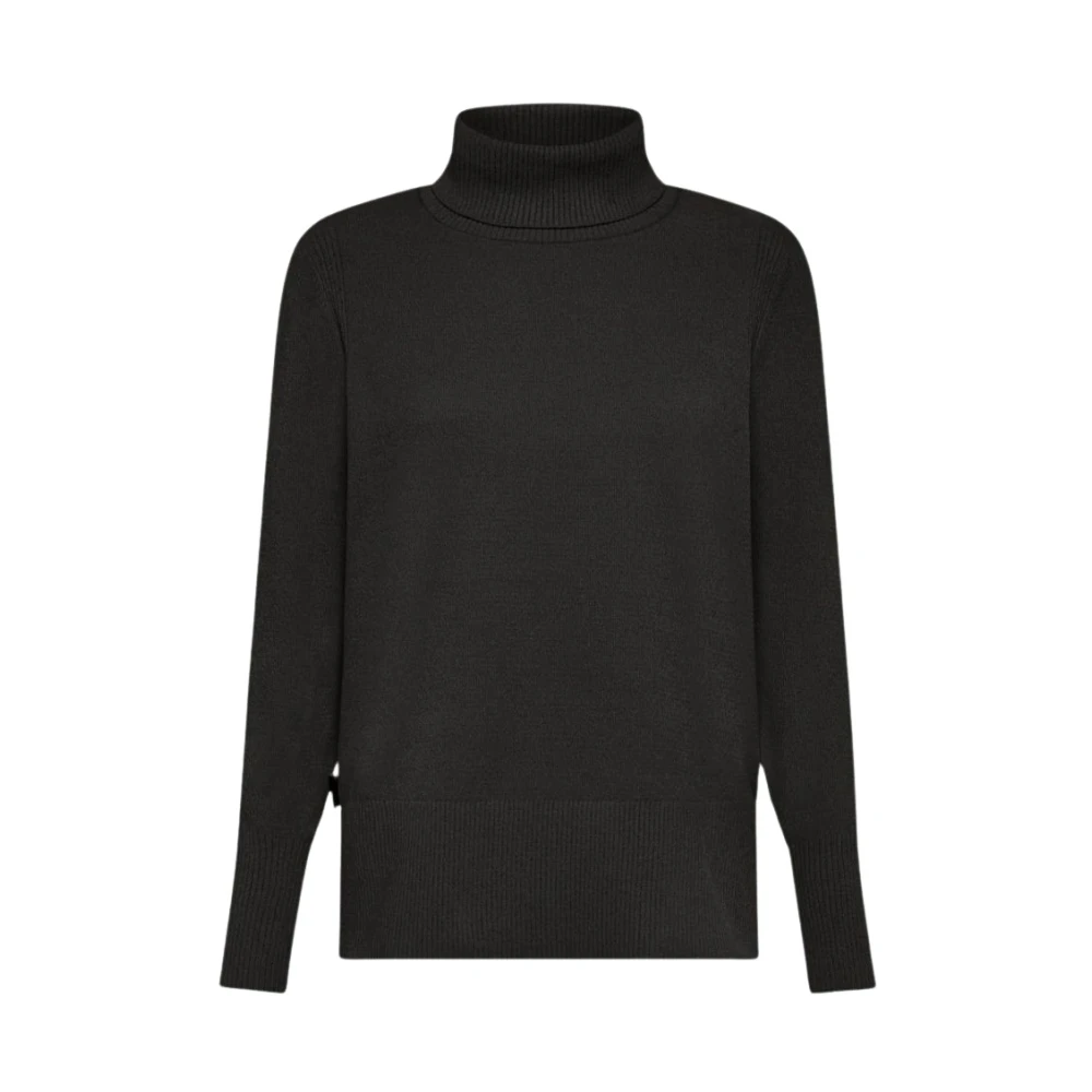 RRD Zachte Chenille Turtleneck Trui Gray Dames