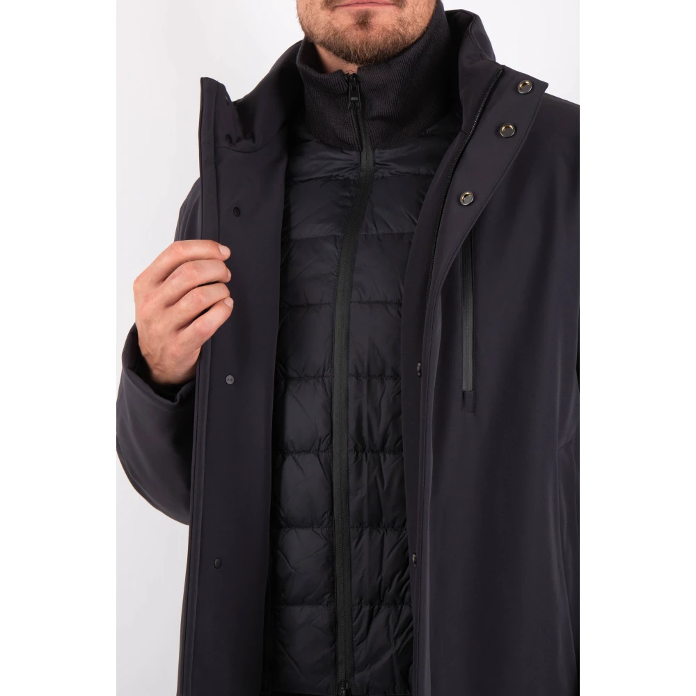 Duno Zwarte Capalbio Jas Black Heren