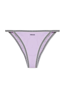 Bikinitrosa med broderad logotyp