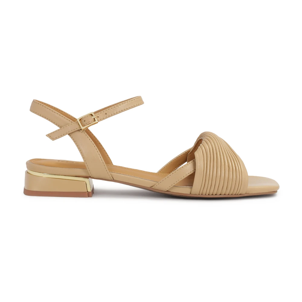 Kazar Donna Beige - Sandali Bassi In Pelle - Shoes - 41 Eu