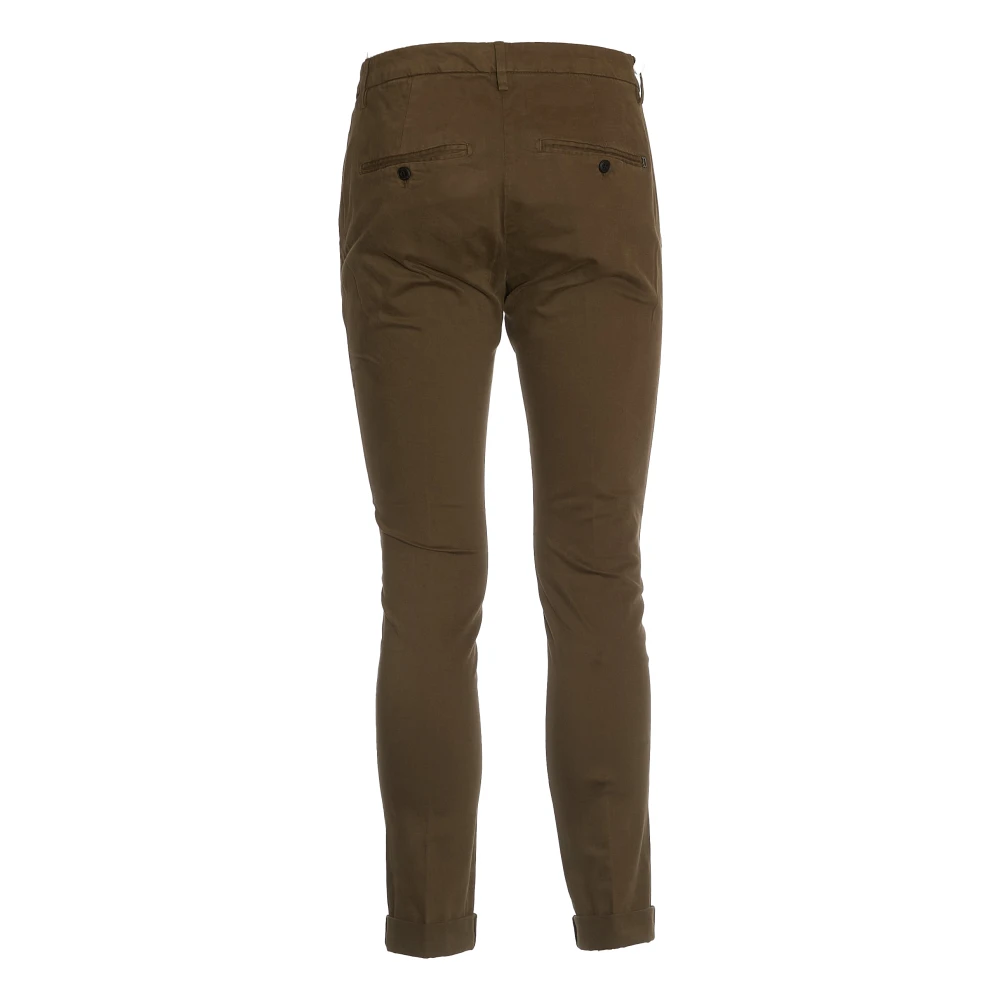 Dondup Groene Slimme Chino Broek Green Heren