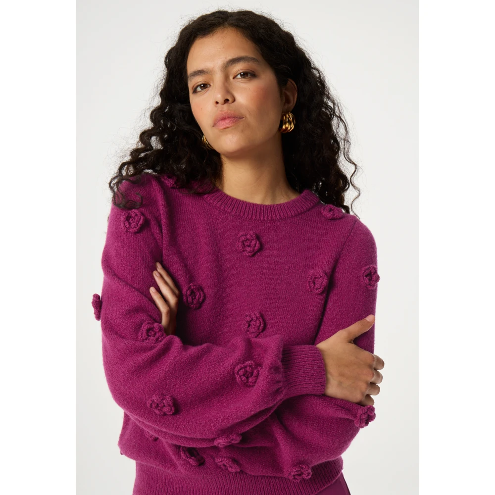 Fabienne Chapot Stijlvolle Josefin Pullover Pink Dames