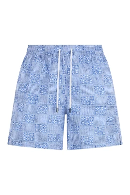 Strandshorts med tryck