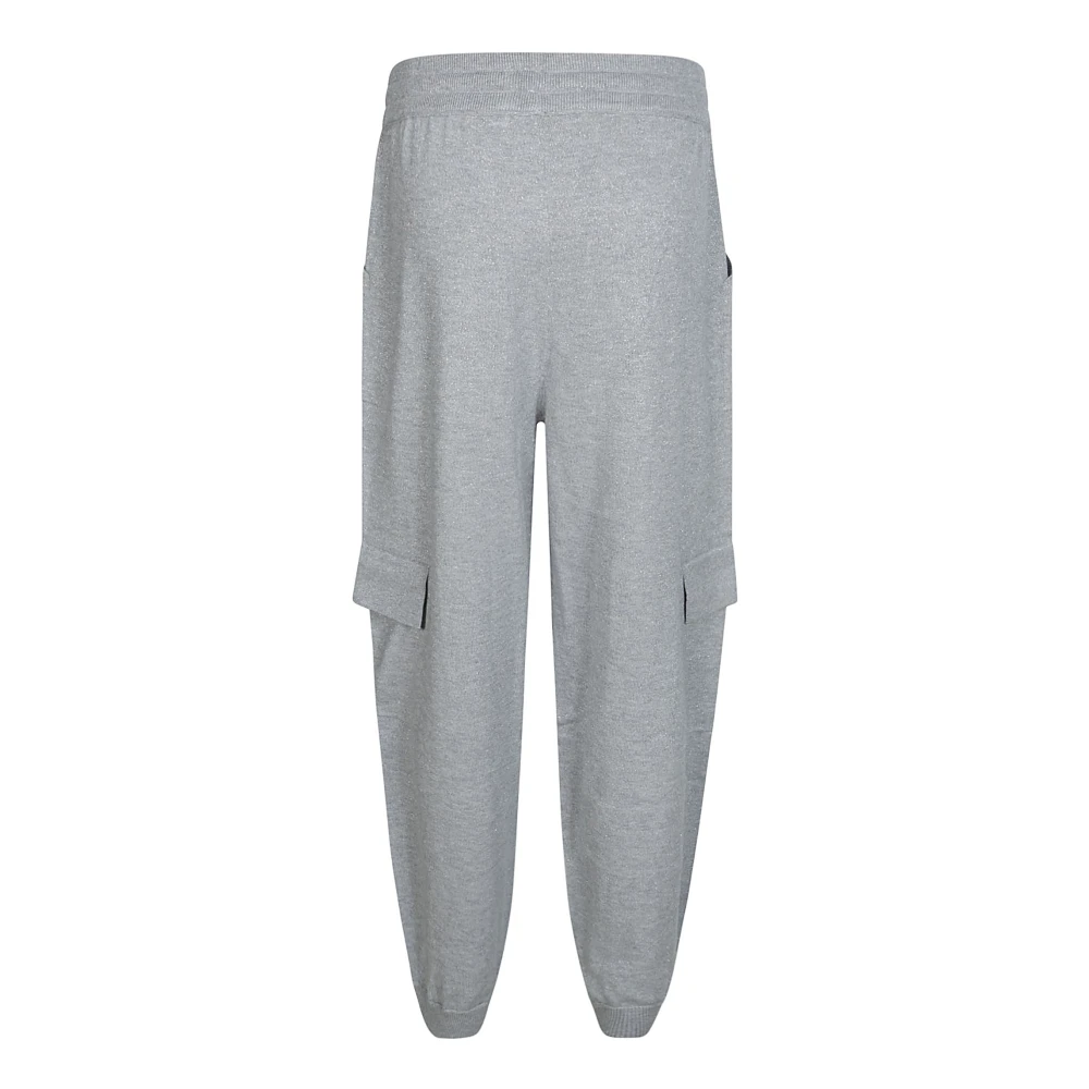 Sun68 Lurex Cargo Broek Gray Dames