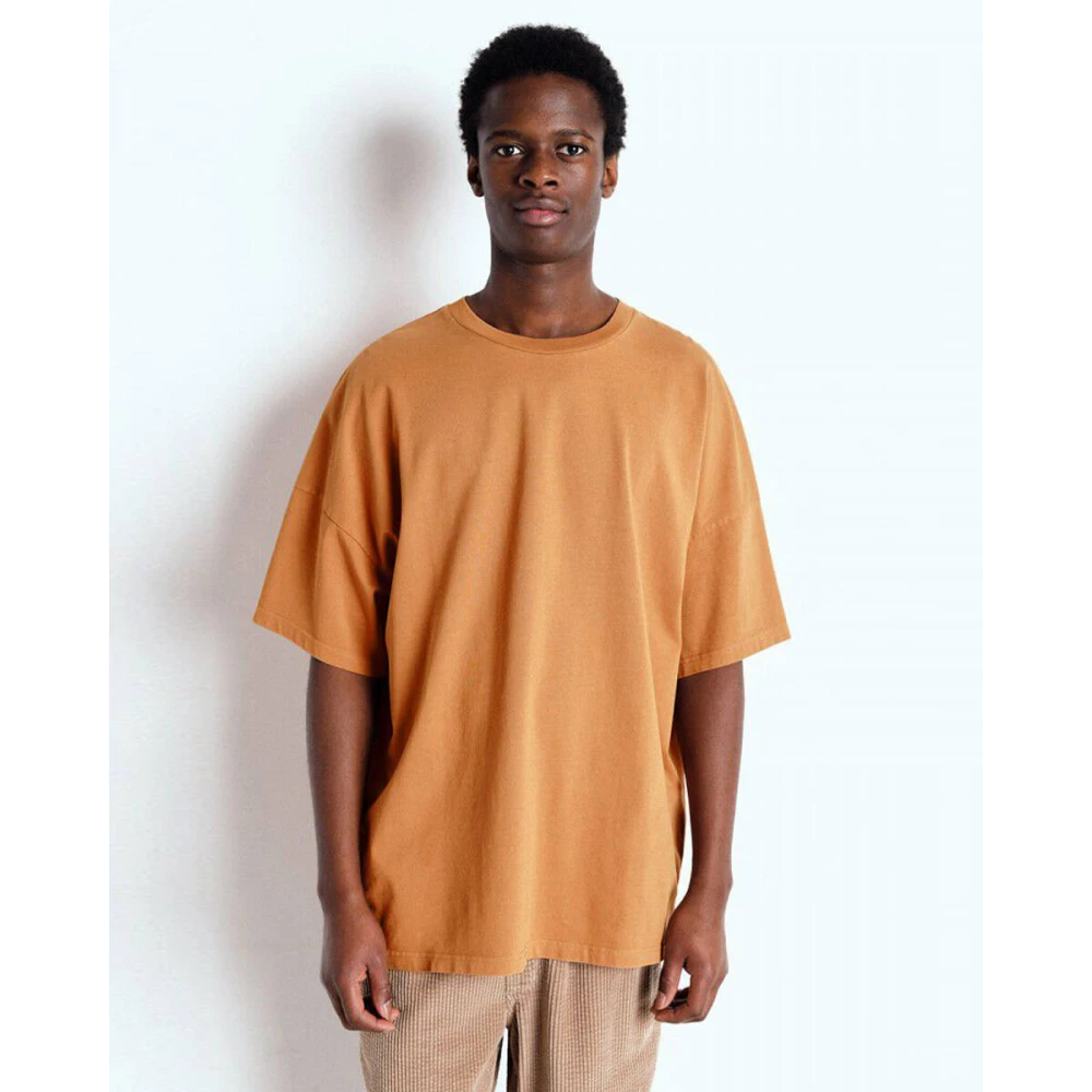 American vintage Korte mouw Fizvalley T-shirt Orange Heren