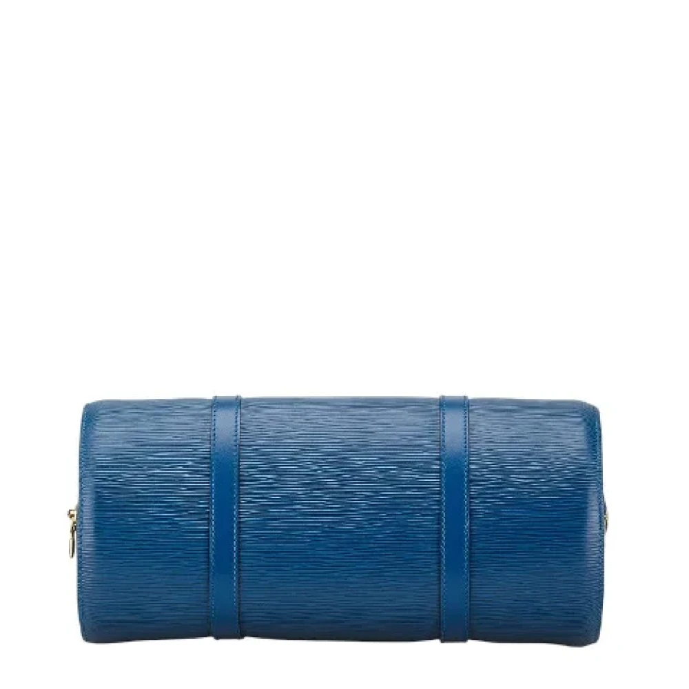 Louis Vuitton Vintage Pre-owned Leather handbags Blue Dames