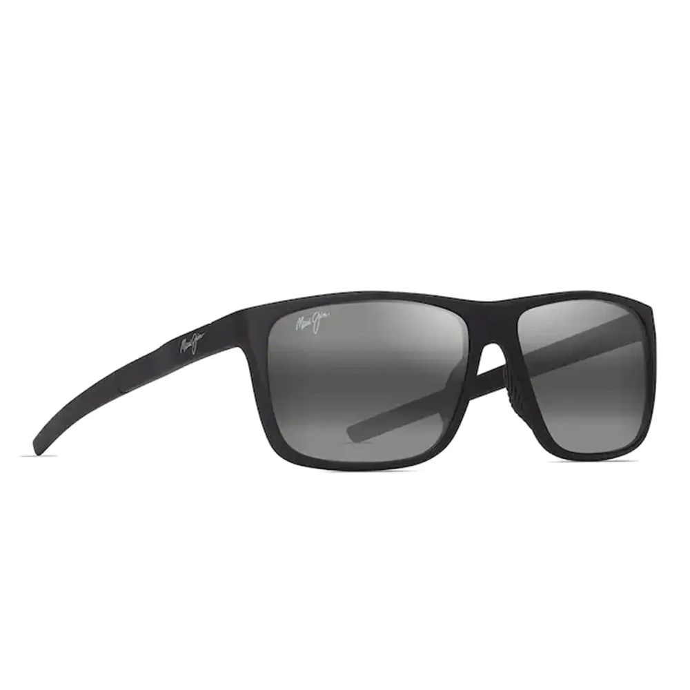 Maui Jim Unisex Black Lehopulu Sunglasses - Sunglasses - 58 Mm - Accessories