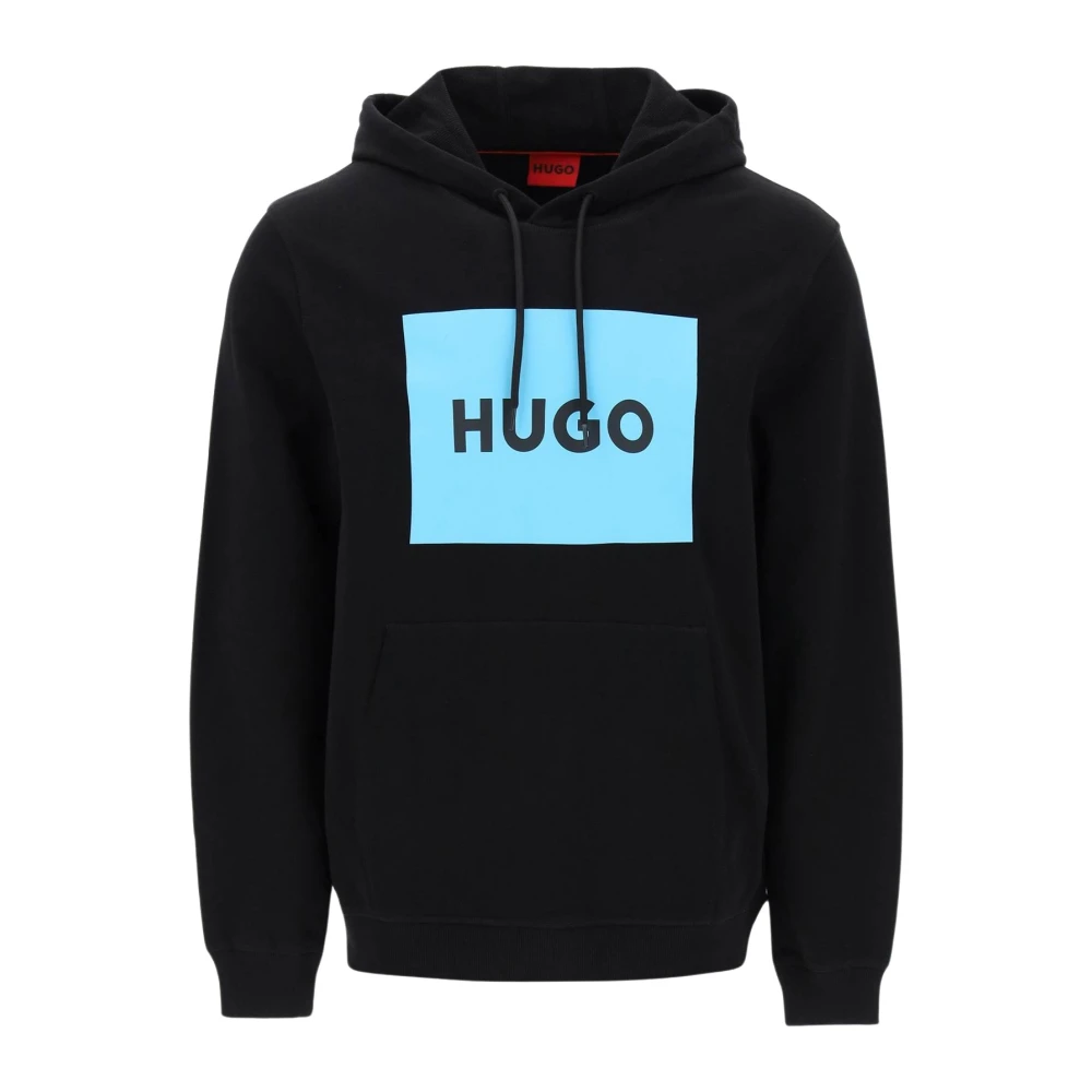 HUGO Hoodie met logoprint model 'Duratschi'