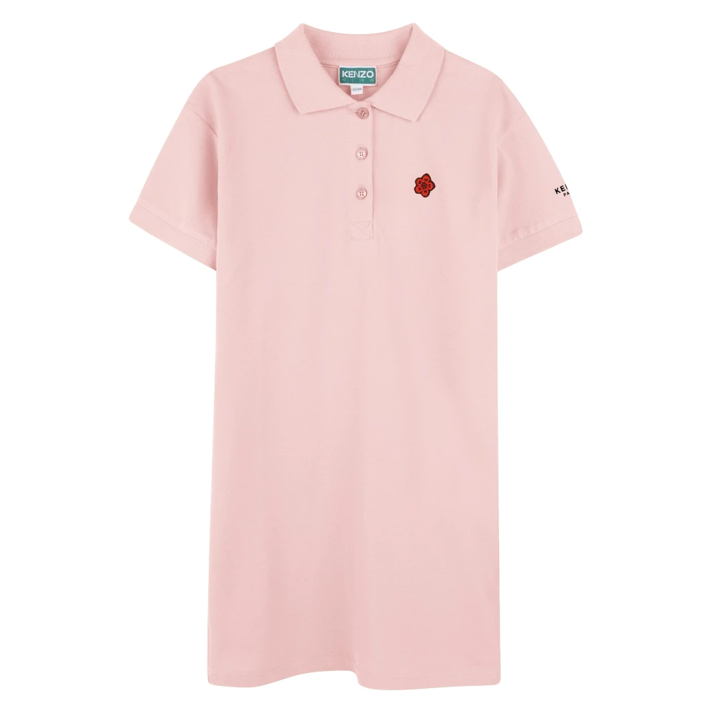 Kenzo Women's Pink Boke Flower Polo Dress