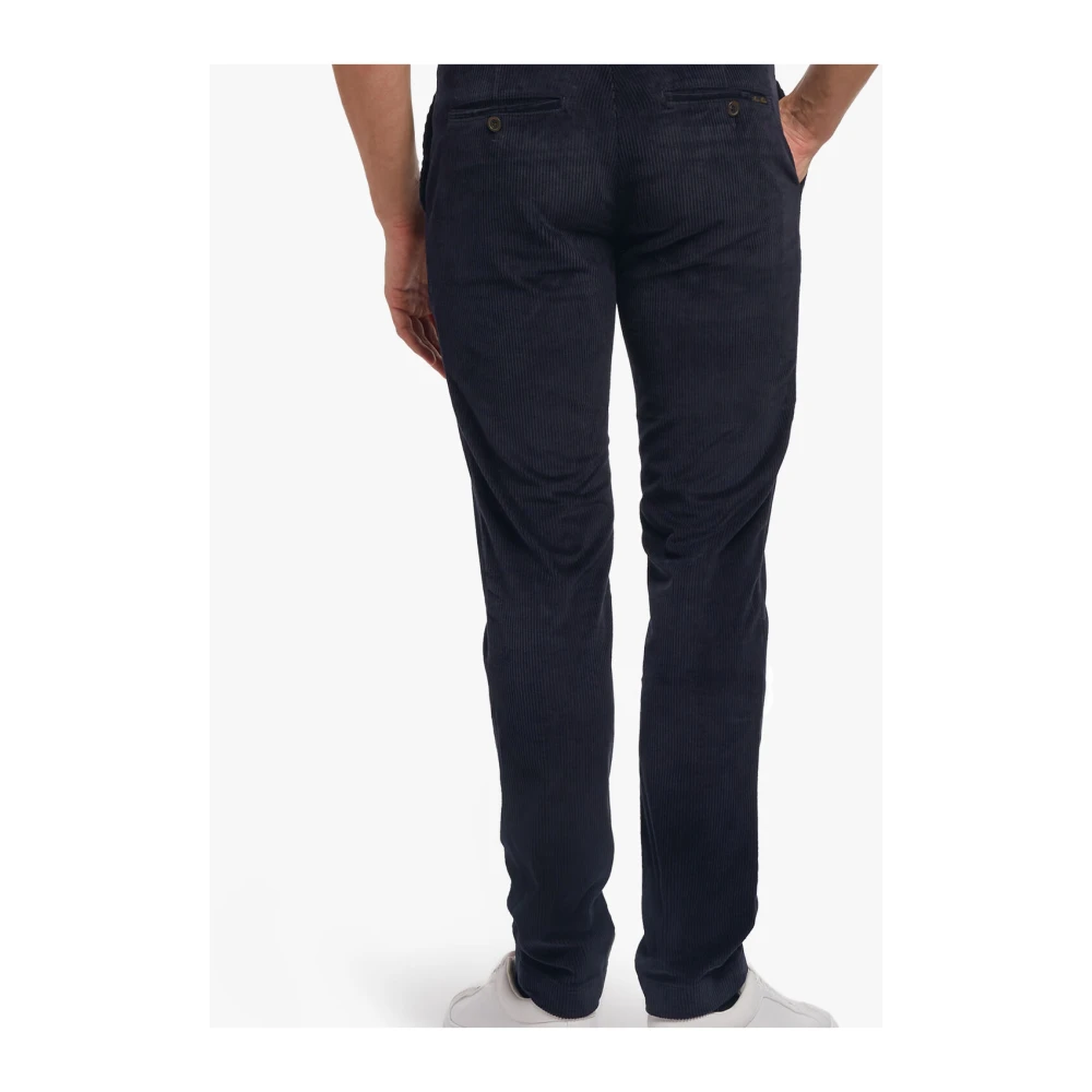 Brooks Brothers Stretch katoenen chinos Blue Heren