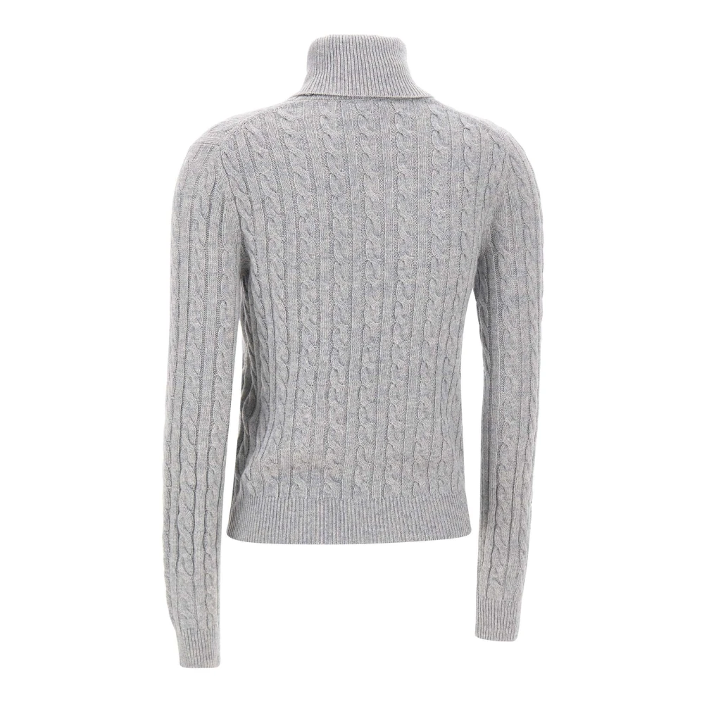 Sun68 Grijze Kabeltrui Coltrui Gray Dames