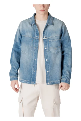 9zero1 mörk denimjacka
