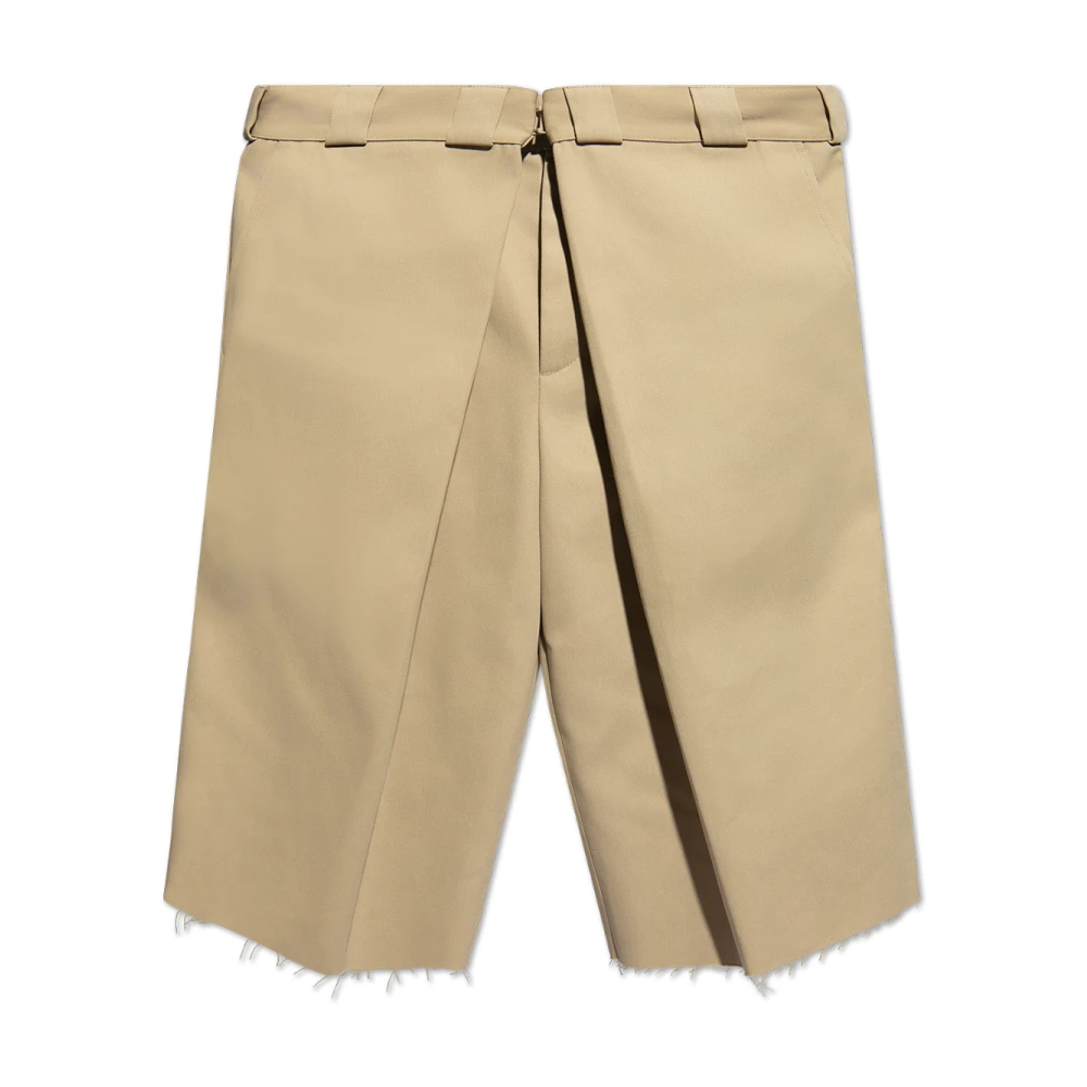 Givenchy Shorts met plooien Beige Heren