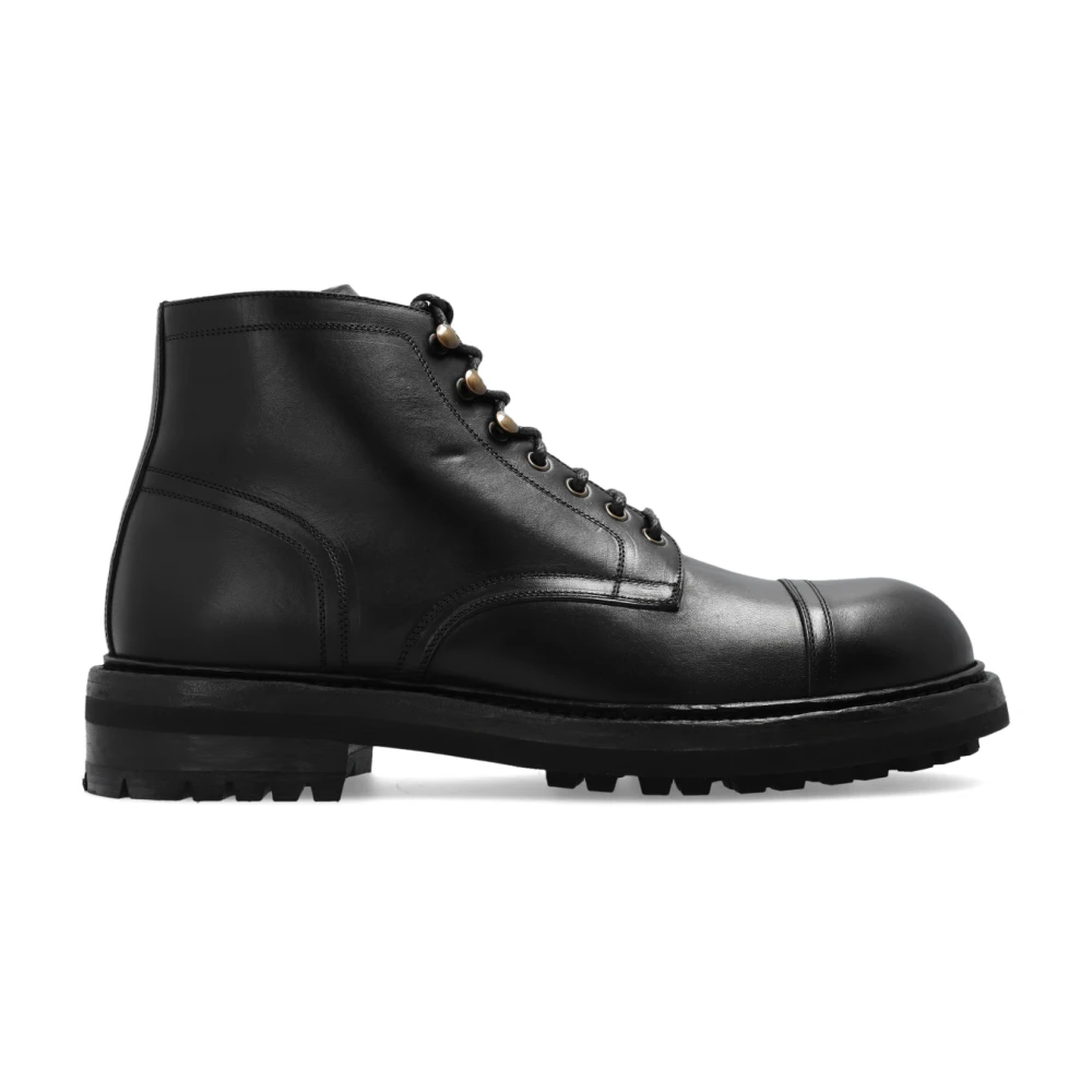 Dolce & Gabbana Uomo Nero Scarpe, 40 Eu, New,