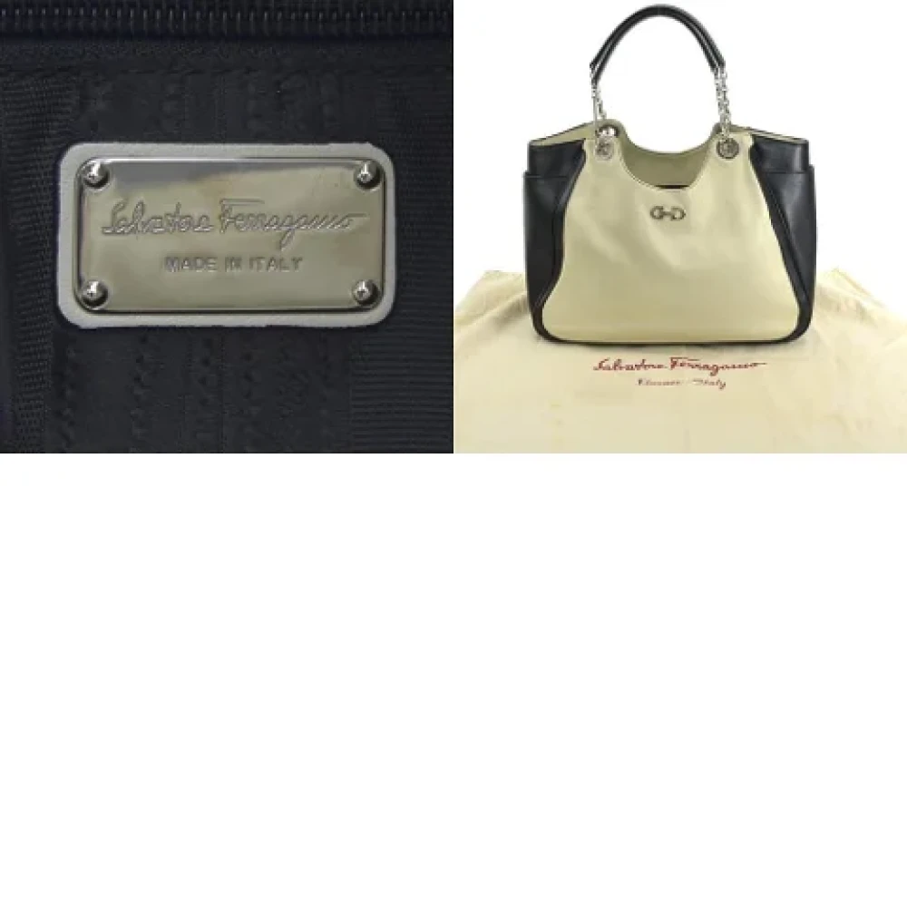 Salvatore Ferragamo Pre-owned Leather handbags Multicolor Dames