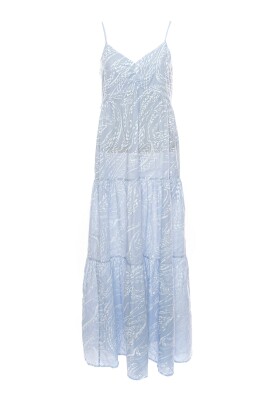 feminine-v-neck-dress-with-ruffles