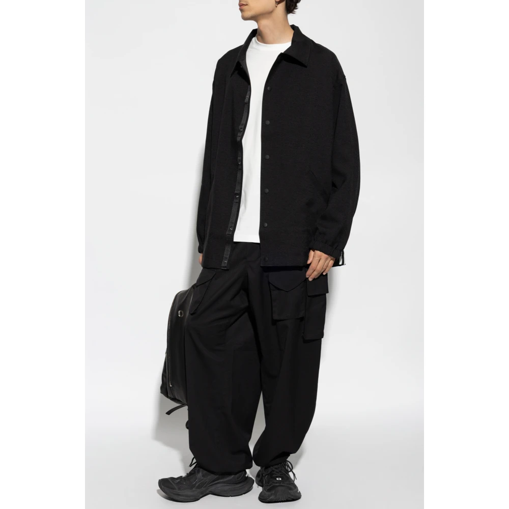 Y-3 Jas in oversized stijl Black Heren