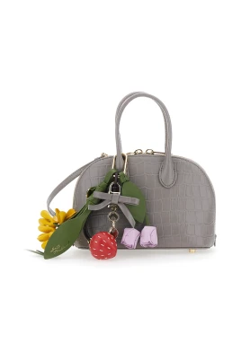 Croc Leather Toast Mini Bag
