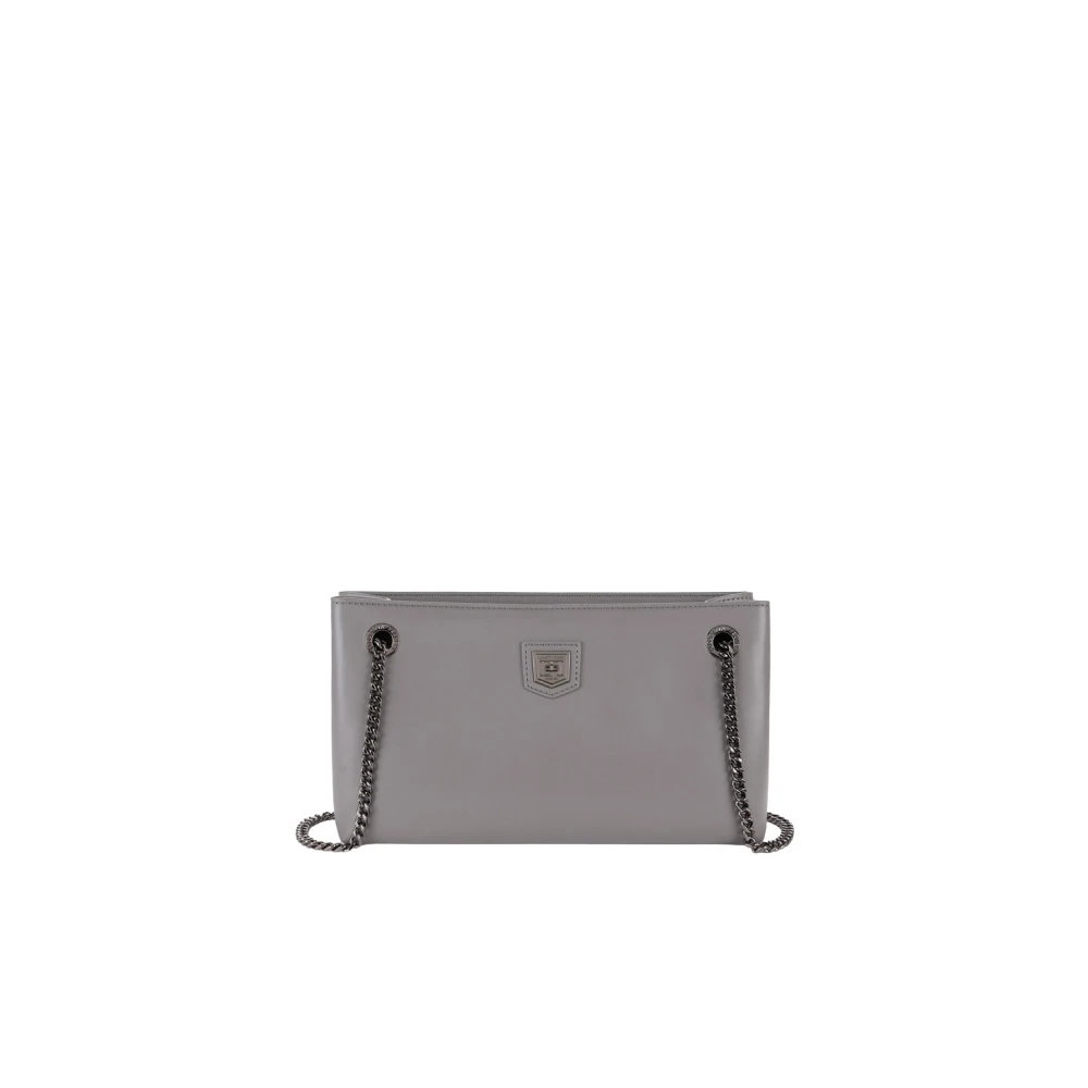 Elisabetta Franchi Stijlvolle Tassen Collectie Gray Dames
