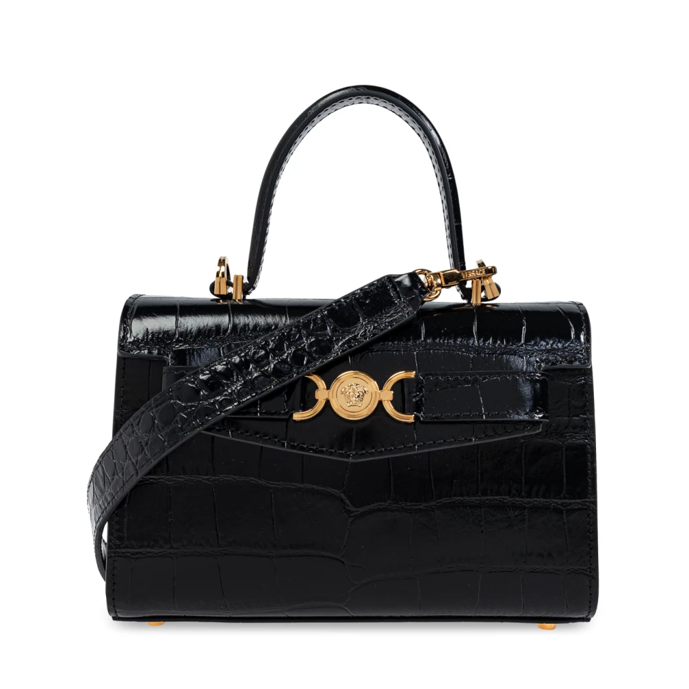 Versace - Bags > Handbags - Black - Versace - Modalova