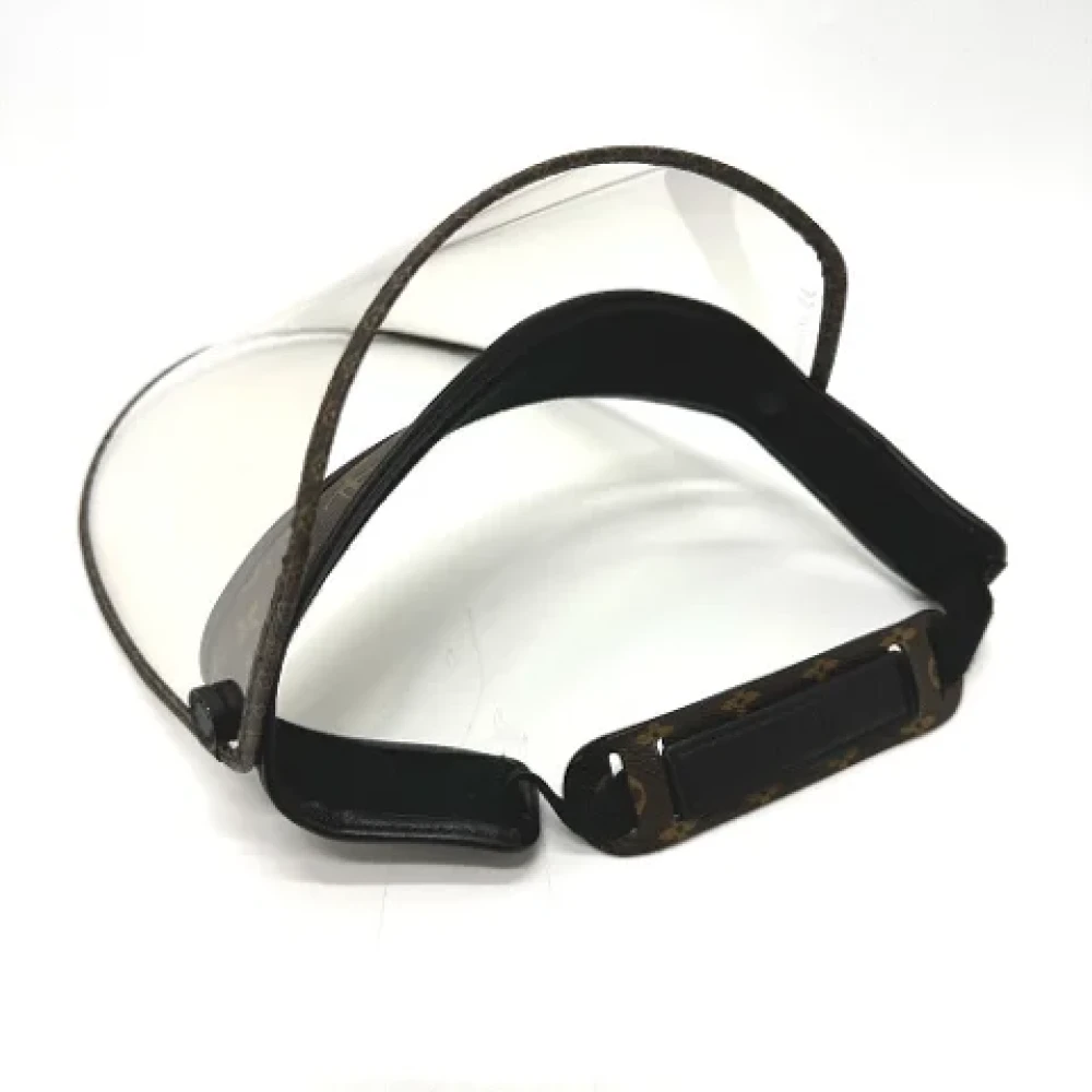 Louis Vuitton Vintage Pre-owned Cotton hats Brown Dames