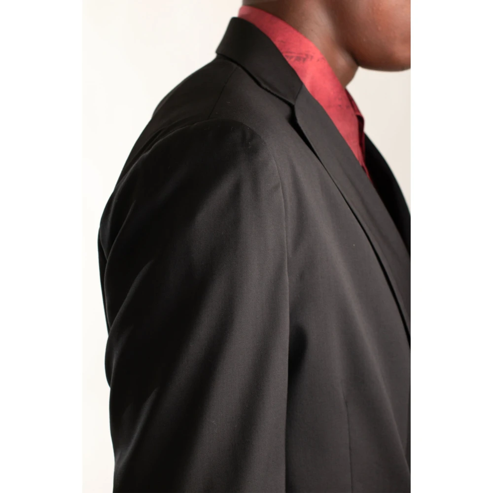 Costumein Double-Breasted Blazer in 3999 Black Heren