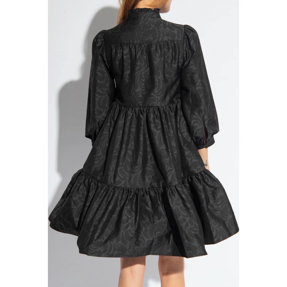 Kate Spade Geprinte jurk Black Dames