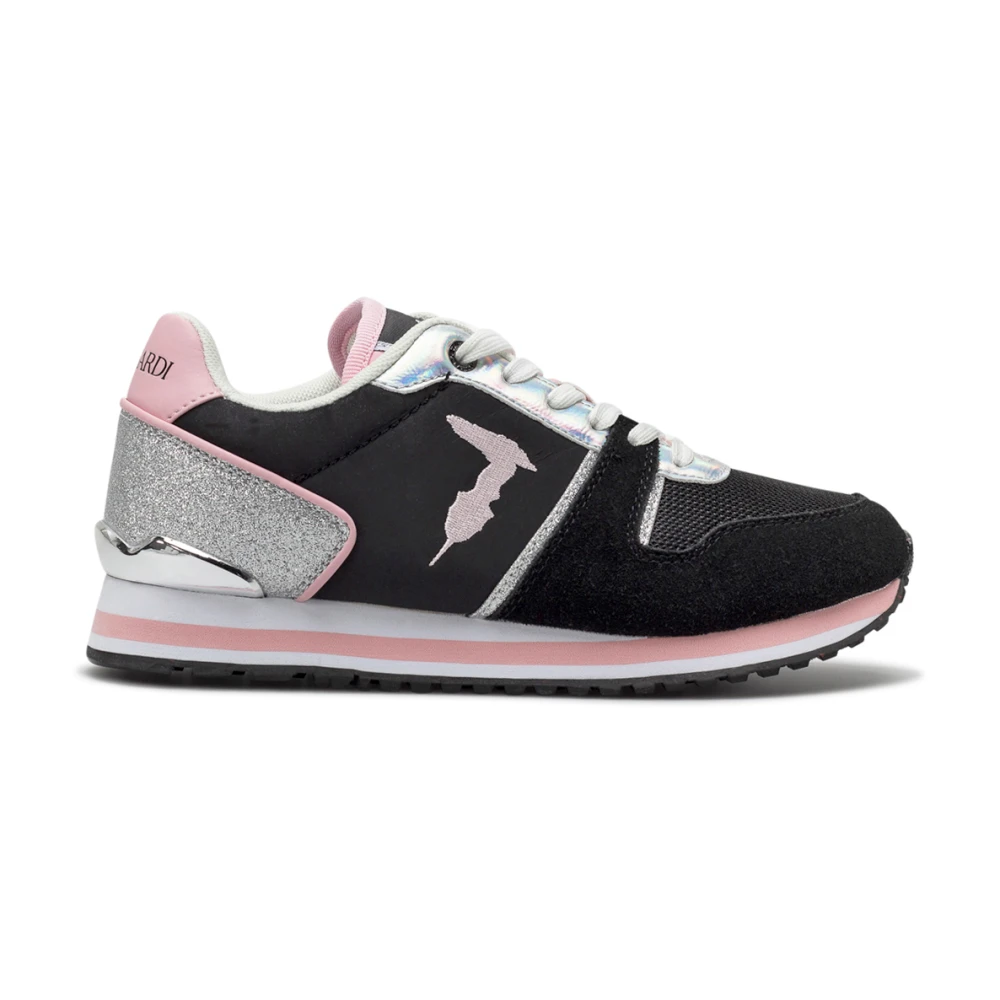 Trussardi Sneakers berberis mix pi leer Dames Schoenen Zwart
