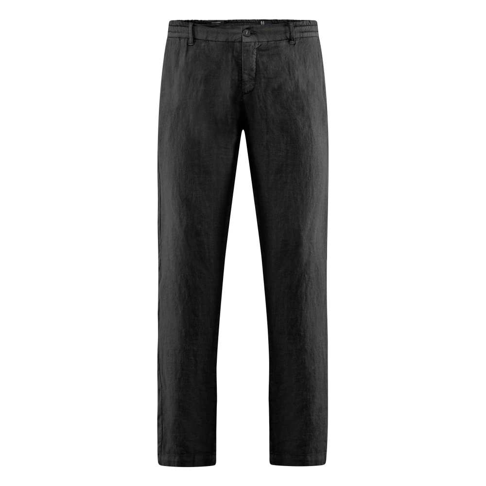 Bomboogie Hombre Negro Pantalones, Talla: W32