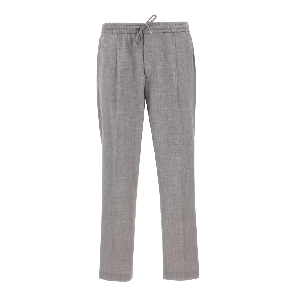 Briglia Gray Wimbledons Trousers - Male - Slim-Fit Trousers - Xl - Trousers