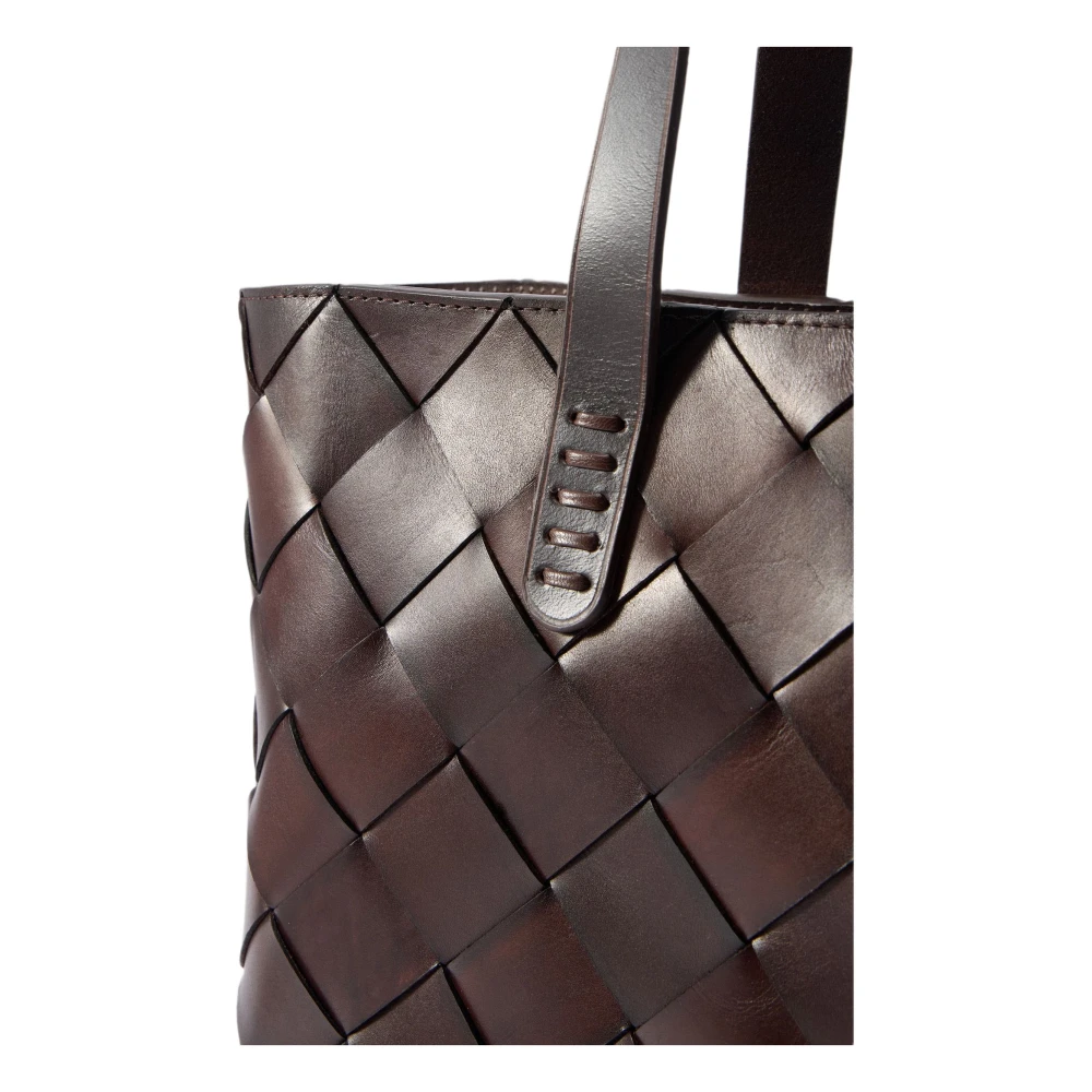 Dragon Diffusion Bruine leren crossover tote tas Brown Dames
