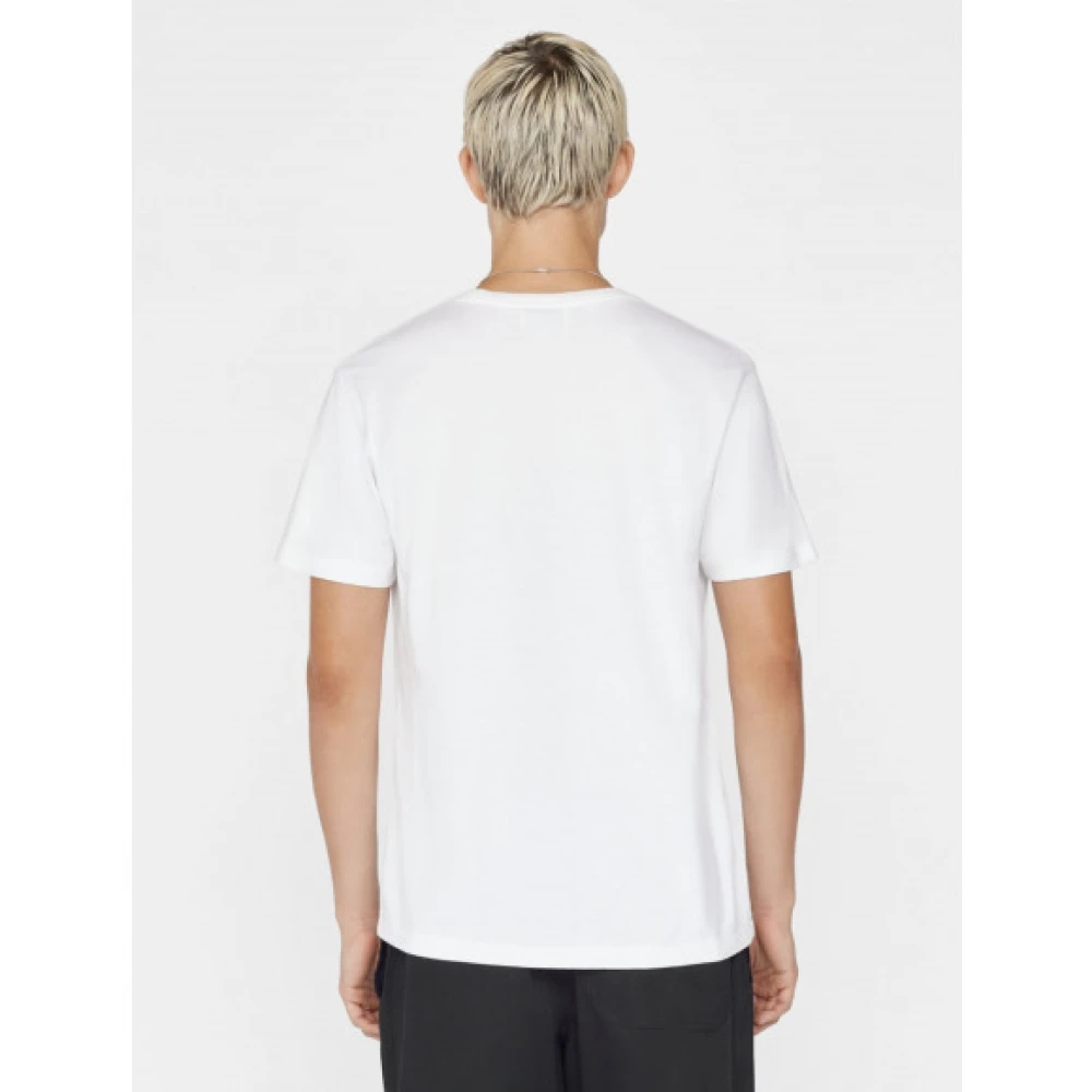 Frame Clean Logo T-shirt White Heren