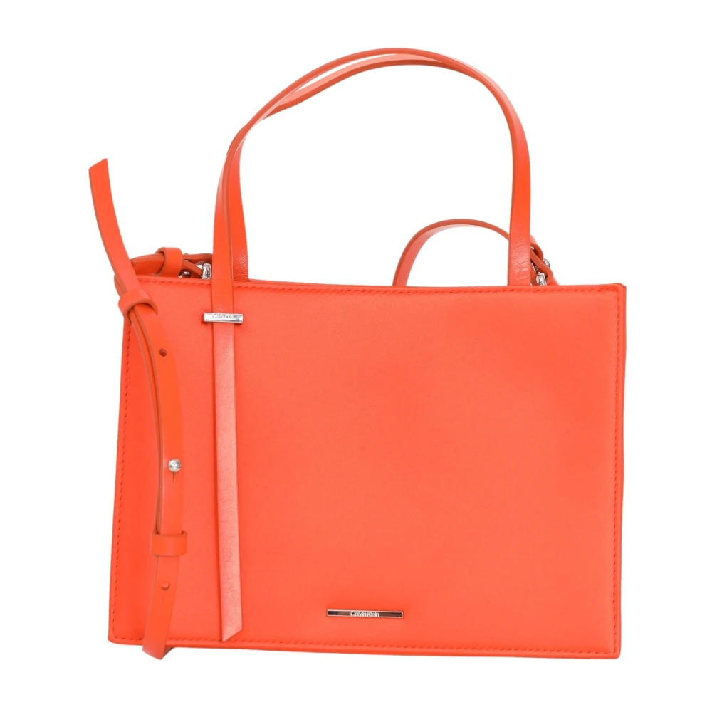 Calvin Klein Crossbody bags Square Orangene Handtasche K60K611358 in oranje