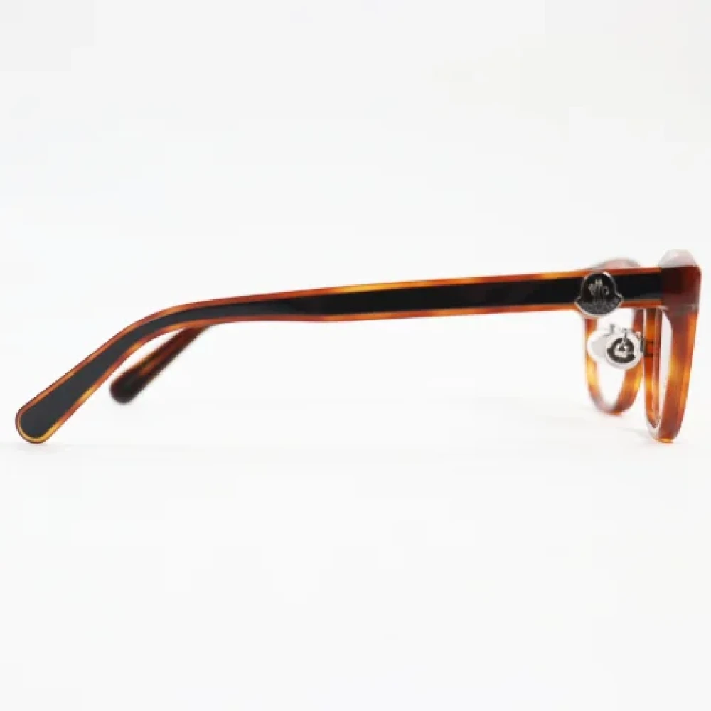 Moncler Pre-owned Fabric sunglasses Brown Heren